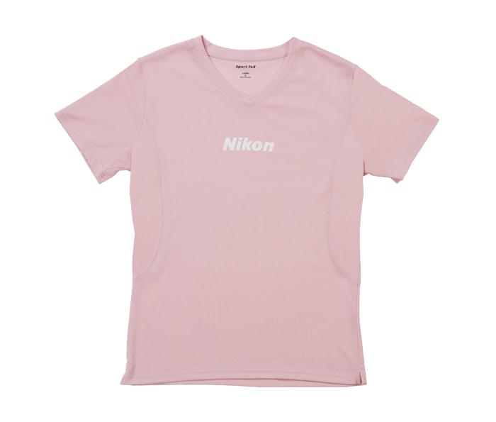 Photo of Women's Pink V-Neck T-Shirt