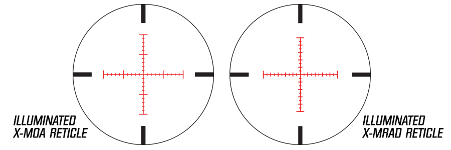 Nikon’s Illuminated X-MOA and X-MRAD Reticles Nikon’s Illuminated X-MOA and X-MRAD Reticles