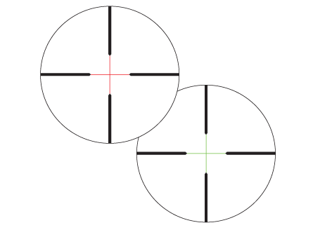 Illuminated Nikoplex Reticle Illuminated Nikoplex Reticle