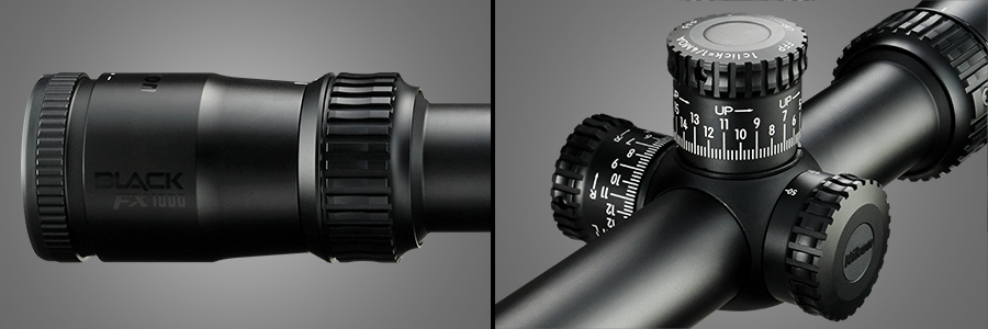 Quick Focus Eyepiece & Side Focus Parallax Adjustment Quick Focus Eyepiece & Side Focus Parallax Adjustment