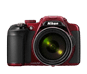 Red option for COOLPIX P600