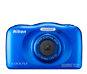Blue option for COOLPIX S33