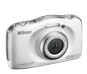 White option for COOLPIX S33