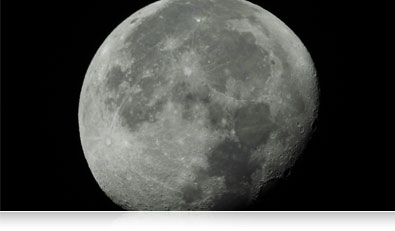 COOLPIX P900 photo of the moon close up