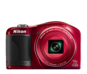 Red option for COOLPIX L610