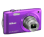Purple option for COOLPIX S3300