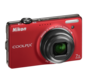 Red option for COOLPIX S6000