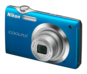 Blue option for COOLPIX S3000