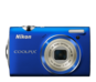 Blue option for COOLPIX S5100