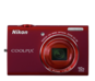 Red  COOLPIX S6200