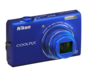 Azul  COOLPIX S6200