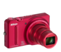 Red option for COOLPIX S9100