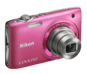 Pink option for COOLPIX S3100