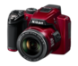 Red option for COOLPIX P500