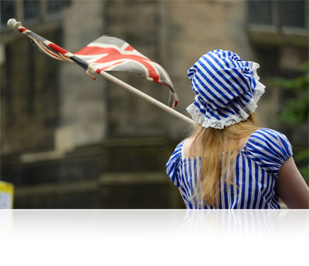Focus exactly where you want it with the Nikon Df Nikon Df photo of a woman waving a colorful flag