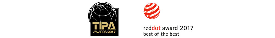 Tipa 2017 & Red Dot 2017 Awards