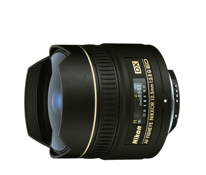 AF DX Fisheye-Nikkor 10.5mm f/2.8G ED from Nikon