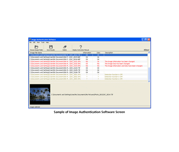 Image Authentication Software25738