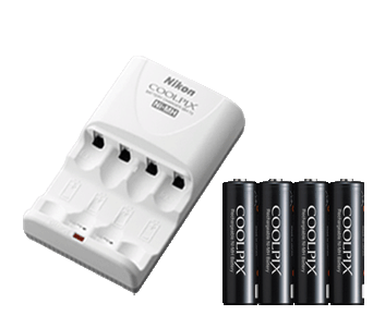 EN-MH2-B4/MH-73 Kit (4 Rechargeable Batteries + Charger)25814