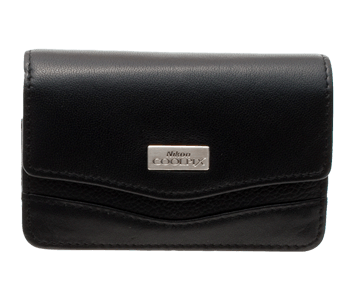 COOLPIX S Series Black Leather Horizontal Case11632