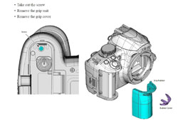 Drawing of placement for full