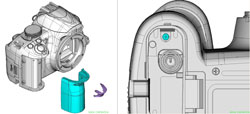 Drawing of placement for full