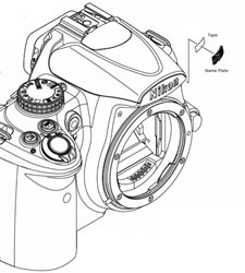 Drawing of placement for full