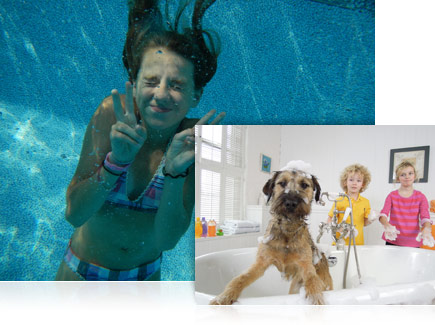 An underwater photo taken with the COOLPIX S30.
