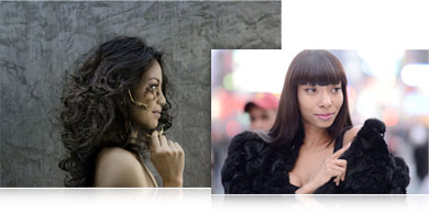 Nikon's Smart Portrait System Example portraits using the COOLPIX P300's Smart Portrait System
