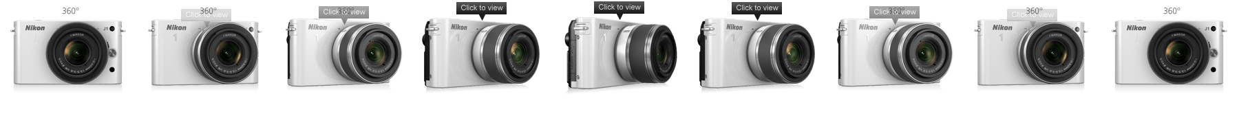 Nikon 1 Camera with Interchangeable lenses.