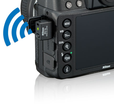 Nikon Df and WU-1a wireless mobile adapter