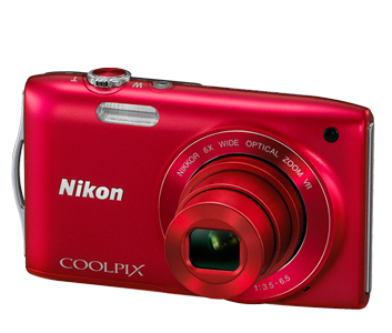 COOLPIX S3300 Red