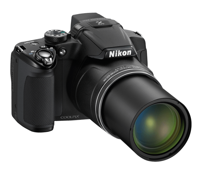 Nikon COOLPIX P510 16.1 MP CMOS Digital Camera with 42x Zoom NIKKOR ED Glass Lens and GPS Record Location (Black)