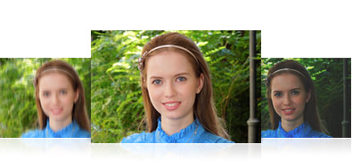 A sequence of photos taken with Nikon's Best Shot Selector