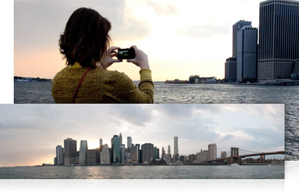 Easily achive great low-light and panoramic photos