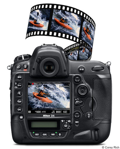 Full HD D-Movie (1080p) video formats: FX, DX or the new 2.7x Crop modeall at 16:9 aspect ratio