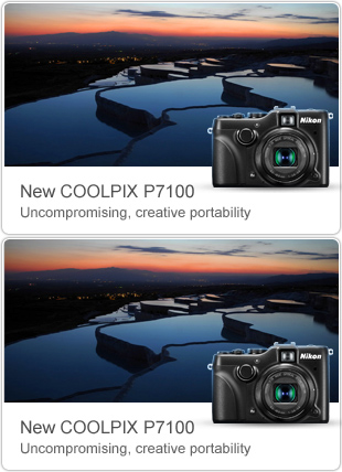COOLPIX P7100 - 10.1 megapixel - Uncompromising, creative portability 
