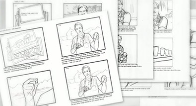 Learn how to tell better stories at Nikon School Photo of storyboards