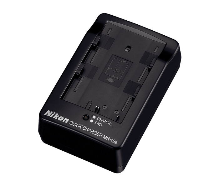 CARICABATTERIE Charger per Nikon mh-18 mh18 