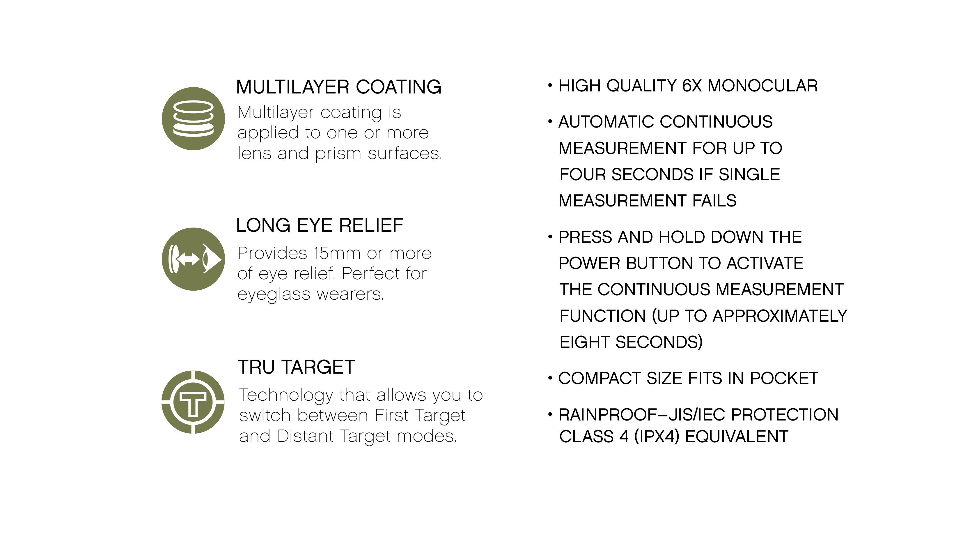 PROSTAFF 1000 Laser Rangefinder