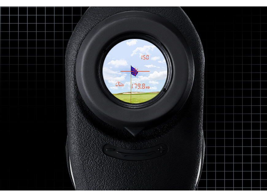 stabilized rangefinder golf