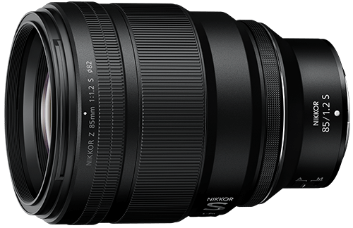 product photo of the NIKKOR Z 85mm f/1.2 S lens