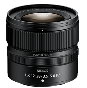 product photo of NIKKOR Z DX 12-28mm f/3.5-5.6 PZ VR lens