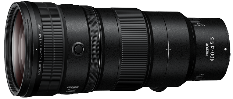 The smallest, lightest 400mm prime in its class.1