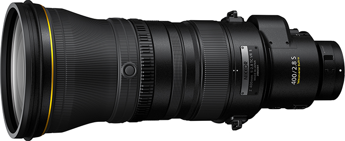 product photo of the NIKKOR Z 400mm f/2.8 TC VR S lens
