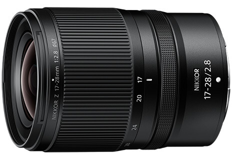 product photo of the NIKKOR Z 17-28mm f/2.8 lens