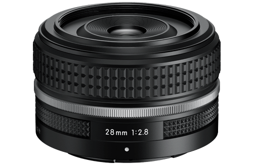 Product photo of the NIKKOR Z 28mm f/2.8 (SE) lens