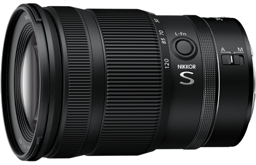 NIKKOR Z 24-120mm f/4 S | Interchangeable mirrorless lens