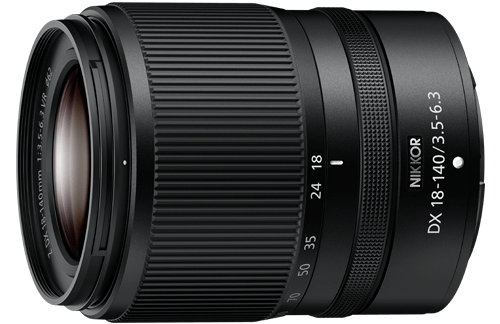 Product photo of NIKKOR Z DX 18-140mm f/3.5-6.3 VR lens