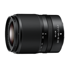 Nikon Z50 Mirrorless Camera +18-140mm f/3.5-6.3 VR Lens +Flash +64GB- Kit